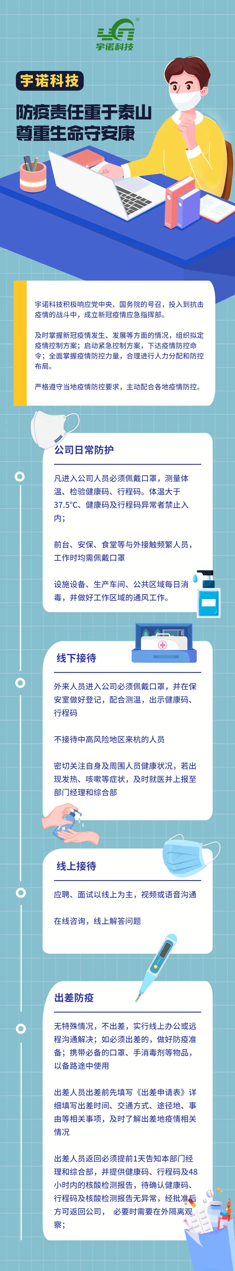 防疫責任重于泰山，尊重生命守安康